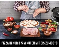 Sumuštinių keptuvas G3Ferrari G3 Ferrari PizzaOven Napoletana with 2 stones juodas Juodas (G1003210)