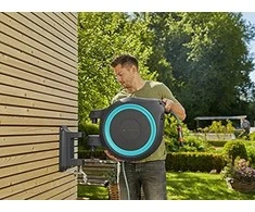 Gardena sieninė automatinė ritė žarnai "RollUp M/L" 25m, 13mm