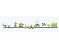 Gardena Automatinis pradinis rinkinys gėlių vazonams M