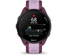 Išmanusis laikrodis Garmin Forerunner® 165 Music Uogų / alyvinės spalvos