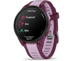 Išmanusis laikrodis Garmin Forerunner® 165 Music Uogų / alyvinės spalvos