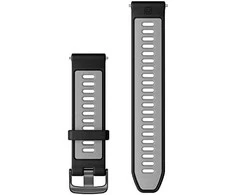 Garmin Forerunner 965 Laikrodžių dirželiai, Juodas / pilkšvas, 22 mm