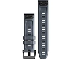 Garmin QuickFit 22mm  atsegamas silikoninis dirželis, Granito mėlynos spalvos