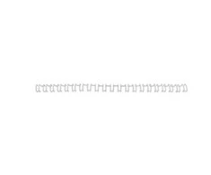 Acco Metalinės įrišimo spiralės GBC A4 21L, 12mm, 100 vnt./pak., balta sp.