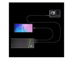 Green Cell Žalias Cell GREENCELL kabelis GC PowerStream USB-A – USB-C 200cm Ultra Charge QC 3.0