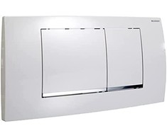WC klavišas Geberit PRZYC. TWINLINE 30 Baltas/CHROM/Baltas // DLP.G.115.899.KJ.1