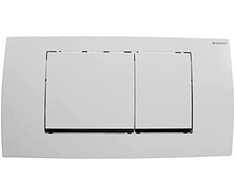 WC klavišas Geberit PRZYC. TWINLINE 30 Baltas/CHROM/Baltas // DLP.G.115.899.KJ.1