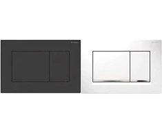 Geberit vandens nuleidimo mygtukas Sigma30, 246x164, juodas matinis