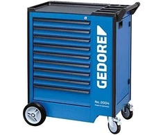Gedore Werkzeugwagen 1500 ES-03-2004 0810 (blau/juodas, inkl. 325 Werkzeuge)