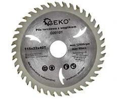 Geko DISKINIS Pjūklas 350x32mm 24 DANTŲ WIDIA