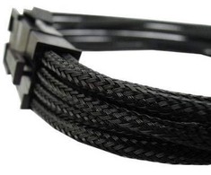 Gelid Solutions Gelinis ATX/EPS 8 kontaktų - ATX/EPS 8 kontaktų, 0,3 m, juodas (CA-8P-01)