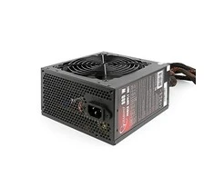 GEMBIRD maitinimo blokas 600W aktyvus PFC 12 cm ventiliatorius 80+ bronzos spalvos dėžutė