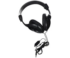 Žaidimų ausinės Genius HS-M505X (be garsumo valdymo), juodos spalvos