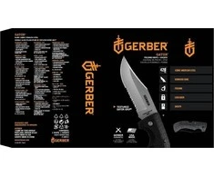 Peilis Gerber Gator Clip Point, Fine Edge(lenktinis dantytais ašmenimis)
