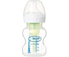 DR. BROWN'S OPTIONS+ 150 ml plataus kaklelio buteliukas