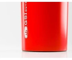Termo puodelis GSI Outdoors Termo Glacier Commuter Mug - Raudona