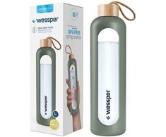 Wessper motyvacinė gertuvė - Activemax Crystalline  1 litras , alyvuogių žalia spalva