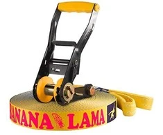 Vokietija Slackline Gibbon Banana Lama TreeWear rinkinys 15m/3,5cm