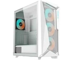 GIGABYTE C301 GW V2 , Tower-case - baltas, Tempered Glass