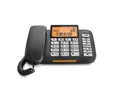 Gigaset DL580 didelio mygtuko telefonas - juodas