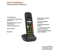 Gigaset E290 HX juoda