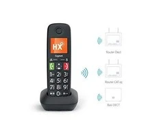 Siemens DECT E290HX telefonas juodas