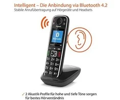 Gigaset E720 juoda