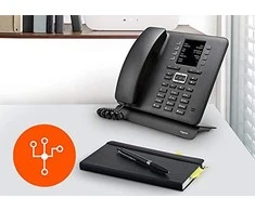 GIS Gigaset T480HX DECT telefonas Juoda