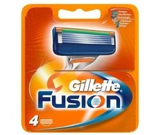 „Gillette Fusion“ rankinių peiliukų pakuotė, 4 vnt