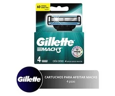Gillette Mach3 (4vnt.)