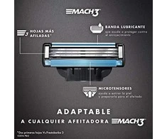 Gillette Mach3 (4vnt.)