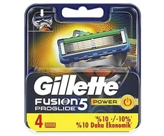 Gillette Fusion Proglide Power Keičiamosios Skutimosi Galvutės 4 Vnt