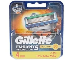 Gillette Fusion Proglide Power Keičiamosios Skutimosi Galvutės 4 Vnt