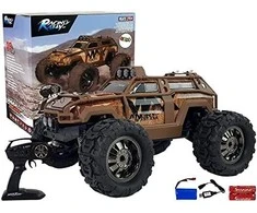 Lean Toys Visureigis su nuotolinio valdymo pultu 1:18, 35 km/h, rudas