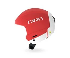 Giro Žiemos šalmas STRIVE MPOS matinė raudona + žandikaulio apsauga rožė M (55.5-57 cm)