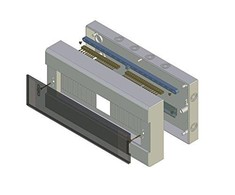 Elektro Plast 7.3 Moduliniai skirstomieji įrenginiai 1x12 paviršiuje montuojami IP40 RN-12 WAVE 7.3