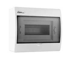 Rozdzielnica n/t RN-8 Fala (N+PE) IP40 200x234x95mm, balta | 7.2 Elektro-Plast Opatówek