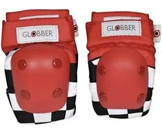 GLOBBER kelių ir alkūnių apsaugų rinkinys raudonas Racing , 529-001