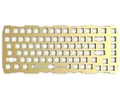 Glorious GMMK PRO 75% Switch Plate, Brass, ANSI US išdėstymas