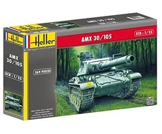 Heller AMX-30/105 prancūzų tanko modelis 1:35, plastikinis rinkinys