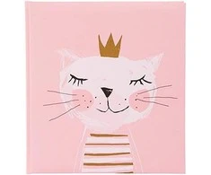 Albumas GOLDBUCH 27258 Fortuna pink, kampučiai/lipdukai, 30x31 60 psl, balti lapai [V]