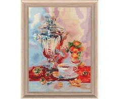 Beldizart (Nutrauktas) Kryželiu siuvinėjimo rinkinys "Arbatos vakarėlis" 38 × 28 cm S/SZH063