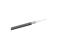 Goobay „MicroConnect“ antenos kabelis 100m juoda (RG591B)