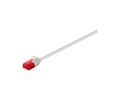 Goobay 71545 CAT 6 plonas patch kabelis U/UTP,pilkas, 0,15 m