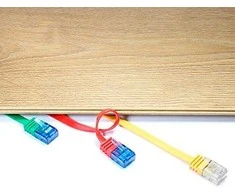 Goobay Patchcord, U/UTP, Cat6, plokščias, 7 m, baltas