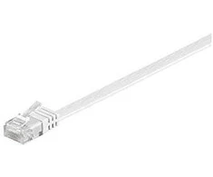 Goobay Patchcord Cat6, U/UTP, płaski, 1m (95151)