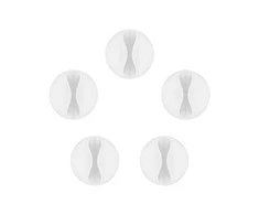 Goobay Desk Wire Management – 5 pakuotės, balta