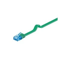 Goobay GB CAT6A TINKLO KABELIS PLOTAS U/UTP Žalias 5M
