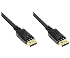 Good Connections Alcasa Alcasa DisplayPort/DisplayPort kabelis, 5m juodas