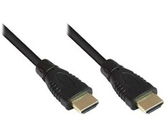 GoodConnections Good Connections Geros jungtys Didelės spartos HDMI laidas 2m su eterneto auksiniu kištuku juodu